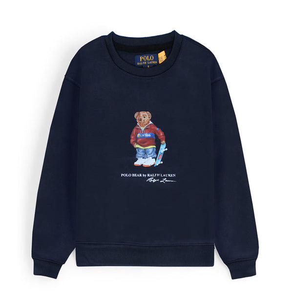 RL Bear Black SK Sweatshirt