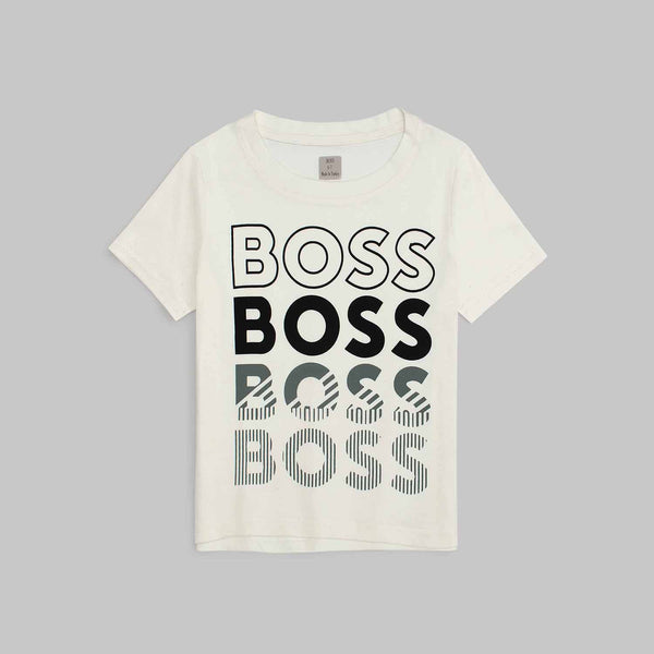 Bos White T Shirt