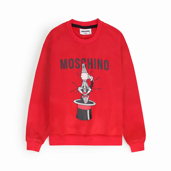 Moschino Red R Sweatshirt (S979)