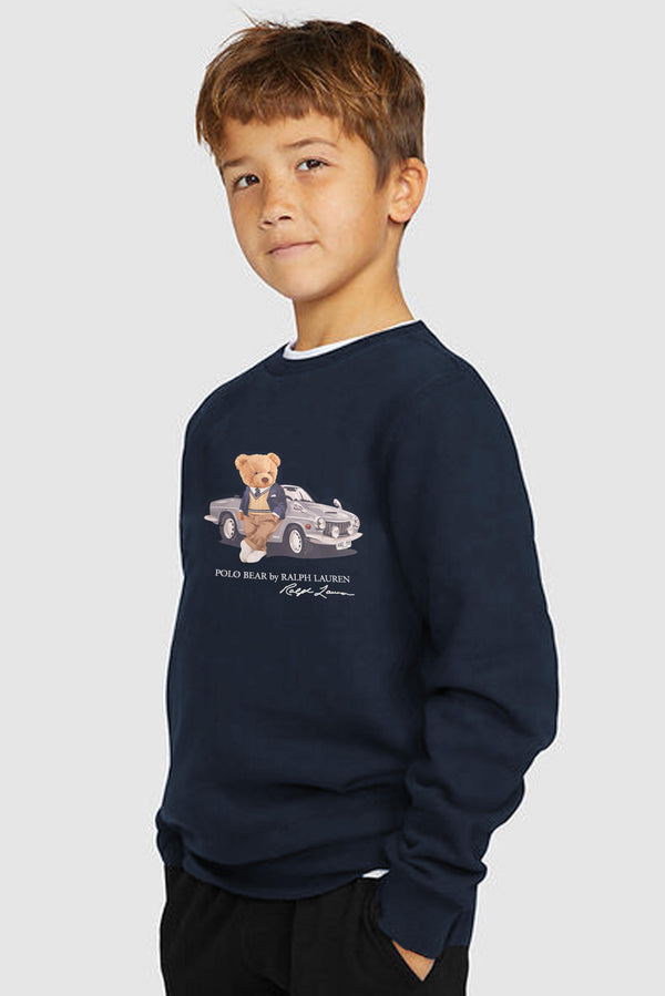 RL Bear C Navy Sweatshirt