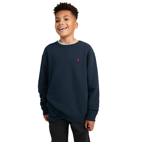 RL S Pony Navy Sweatshirt