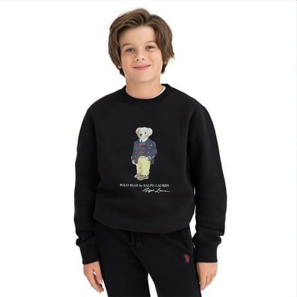 RL Bear Y Black Sweatshirt