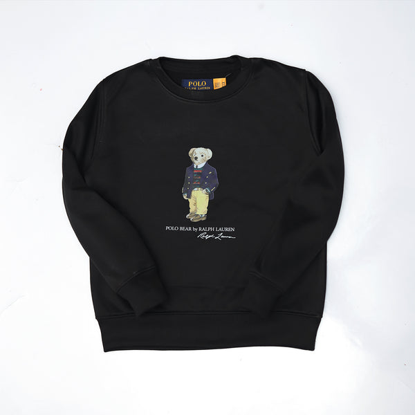 RL Bear Y Black Sweatshirt