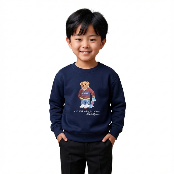 RL Bear Black SK Sweatshirt