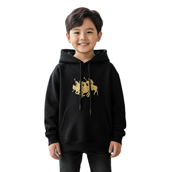 RL Tripple pony Premium Black Hood (H800)