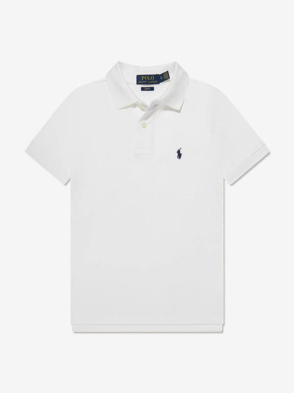 RL S Pony White Polo Shirt